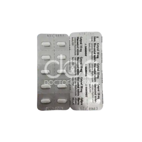 Sandoz Cetyrol (Cetirizine) 10mg Tablet 10s (Strip)
