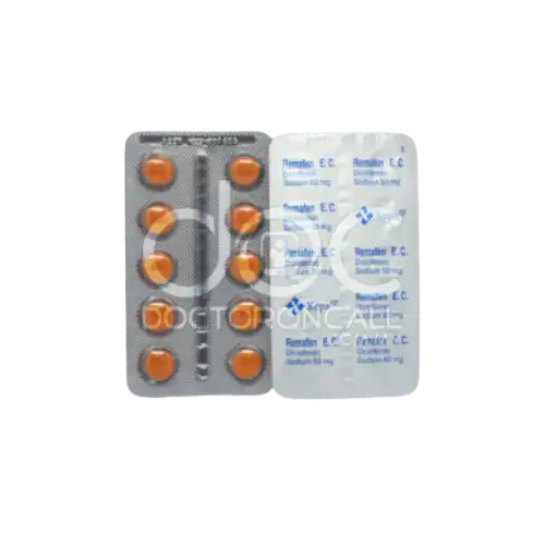 Remafen (Diclofenac) 50mg Tablet 10s (Strip)