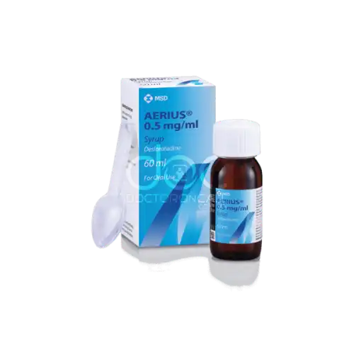 Aerius (Desloratadine) 0.5 mg/ml Syrup 60ml