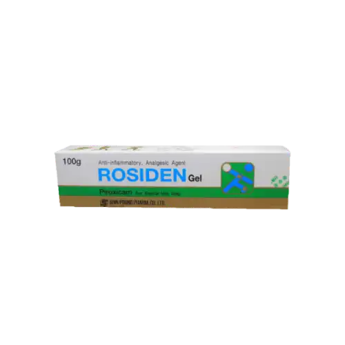 Rosiden (Piroxicam) Gel 100g