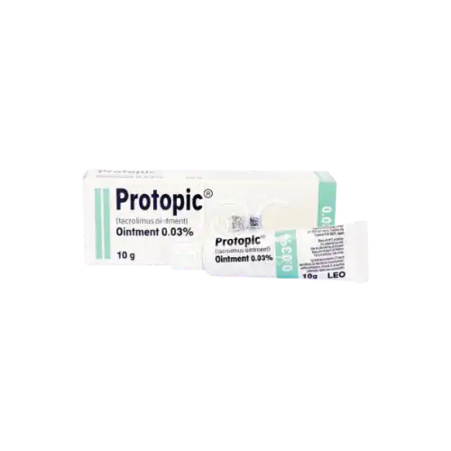 Protopic (Tacrolimus) 0.03% Ointment 10g
