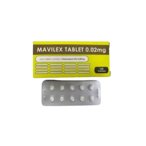 Mavilex (Clenbuterol) 20mcg Tablet 100s (Box)