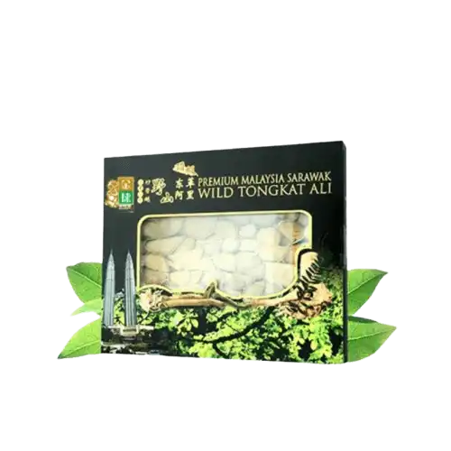 G&G Wild Tongkat Ali Round Black Slices 100g