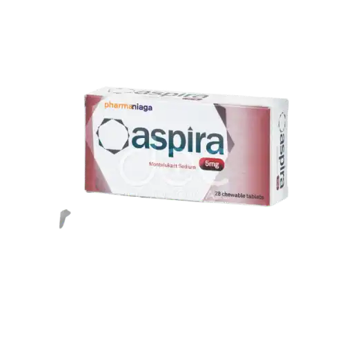 Aspira (Montelukast) 5mg Chewable Tablet 28s (Box)