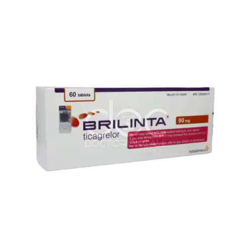 Brilinta (Ticagrelor) 90mg Tablet 10s (Strip)