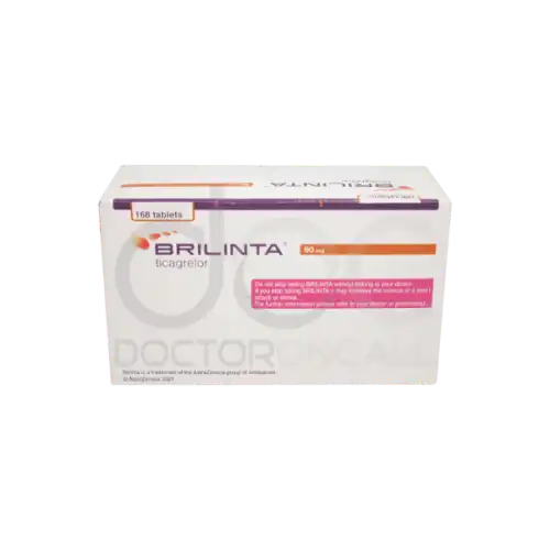 Brilinta (Ticagrelor) 90mg Tablet 10s (Strip)