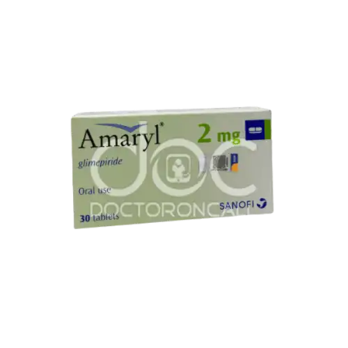 Amaryl (Glimepiride) 2mg Tablet 15s (strip)