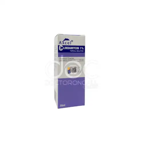 Axcel Clindamycin 1% Topical Solution 30ml