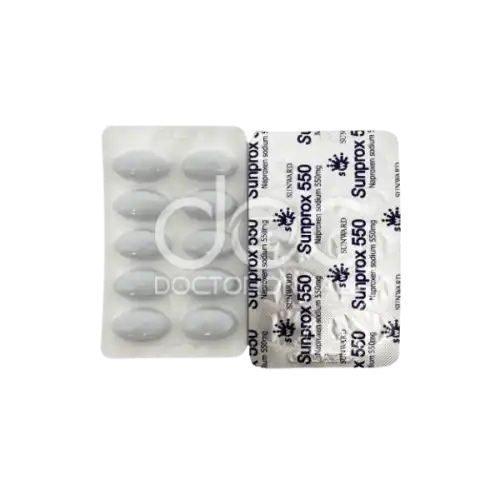 Sunprox (Naproxen Sodium) 550mg Tablet 100s (Box)
