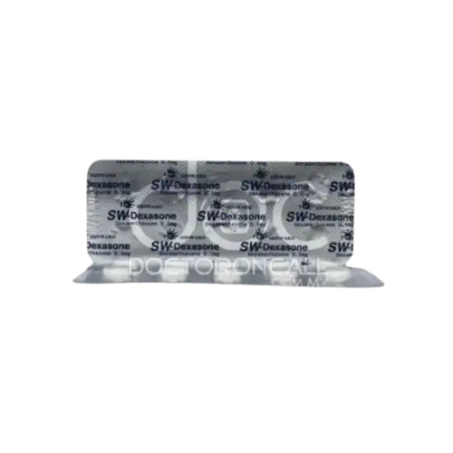 Sunward Dexasone (Dexamethasone) 0.5mg Tablet 10s (Strip)