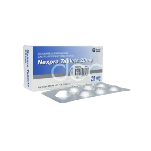 Nexpro 20mg Tablet 28s (Box)