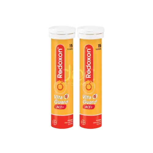Redoxon Vita Guard Effervescent Orange Tablets 30s x2