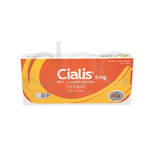 Cialis (Tadalafil) 5mg Tablet 28s (Box)