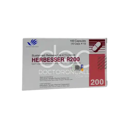 Herbesser R200 Tablet 100s (Box)