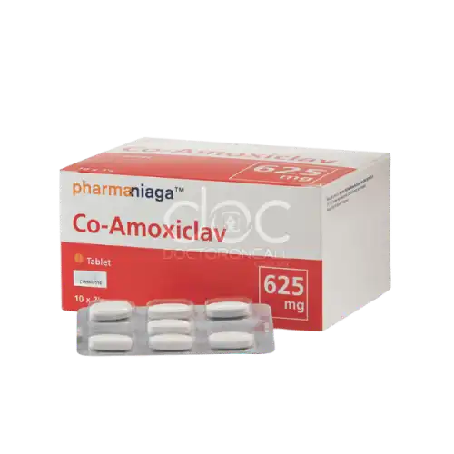 Pharmaniaga Co-Amoxiclav 625mg Tablet 7s (Strip)