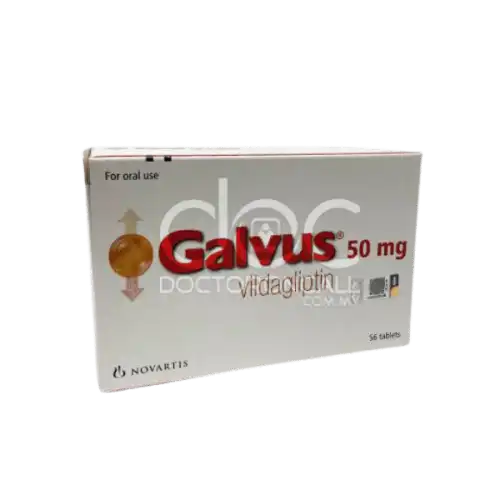 Galvus (Vildagliptin) 50mg Tablet 14s (Strip)