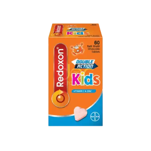 Redoxon Double Action Kids Vitamin C 250mg + Zinc Chewable Tablet 60s