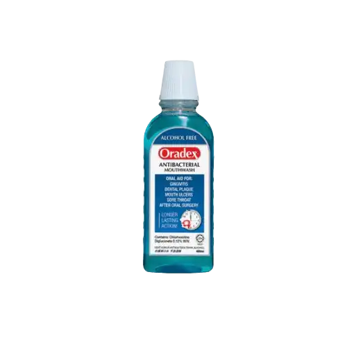 Oradex Antibac mouthwash 400ml