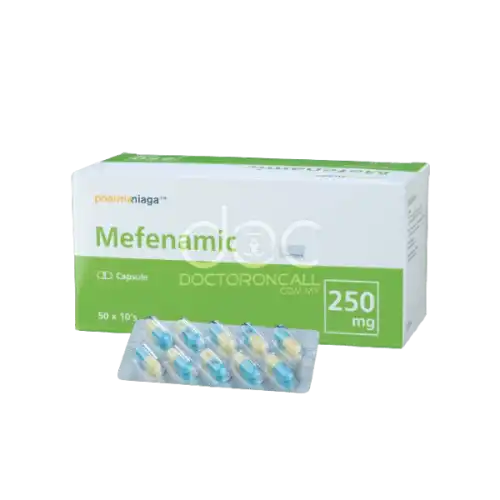 Pharmaniaga Mefenemic Acid 250mg Capsule 10s (Strip)
