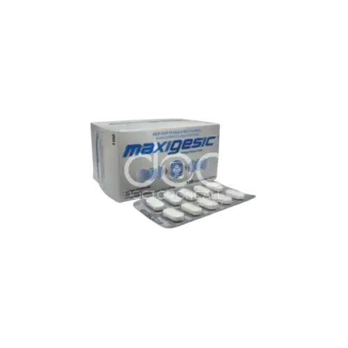 Maxigesic (Ibuprofen + Paracetamol) 500mg/150mg Tablet 10s (Strip)