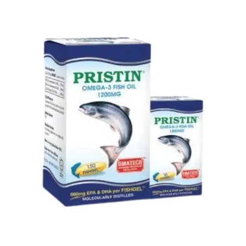 Pristin Omega 3 Fish Oil 1200mg Capsule 150s x2 + 30s