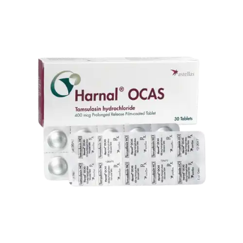 Harnal Ocas (Tamsulosin) 400mcg Tablet 30s (Box)