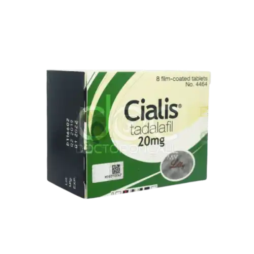 Cialis (Tadalafil) 20mg Tablet 8s (Box)