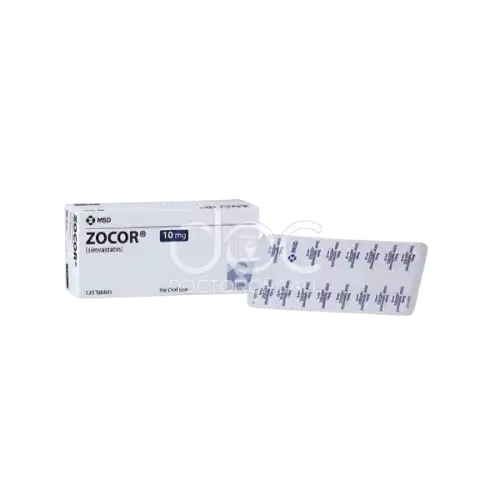 Zocor (Simvastatin) 10mg Tablet 15s (Strip)