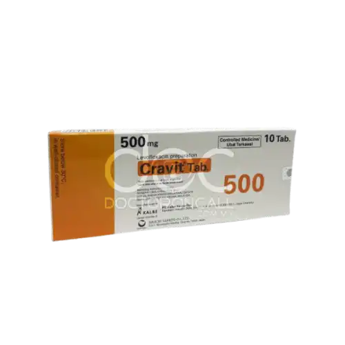 Cravit (Levofloxacin) 500mg Tablet 10s (Strip)