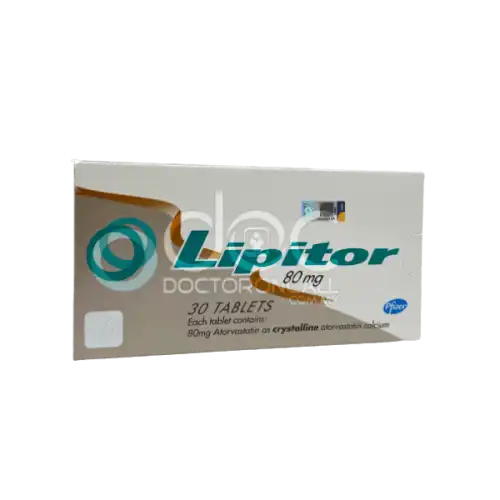 Lipitor (Atorvastatin) 80mg Tablet 30s (Box)