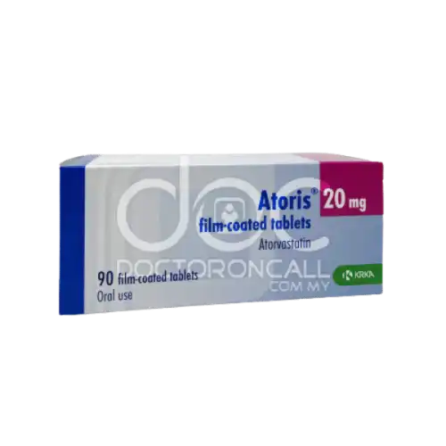 Atoris 20mg Tablet 90s (Box)