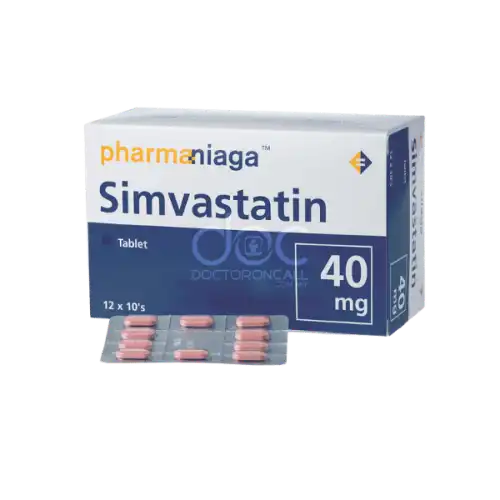 Pharmaniaga Simvastatin 40mg Tablet 10s (Box)