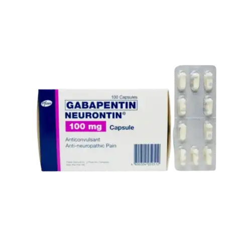 Neurontin (Gabapentin) 100mg Capsule 10s (Strip)