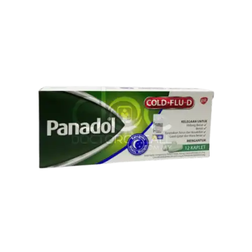 Panadol Cold & Flu D Caplet 12s (Strip)