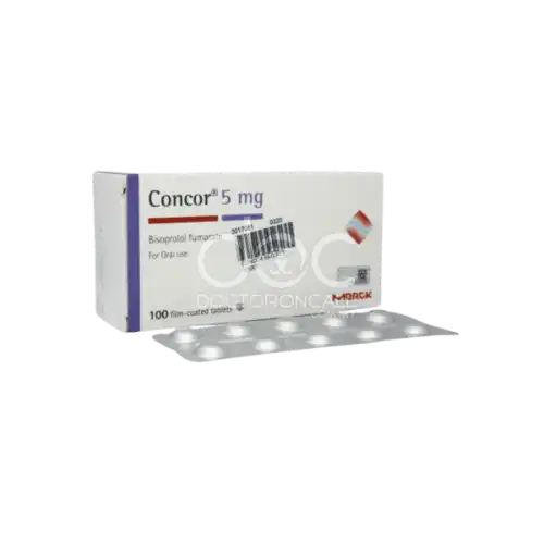 Concor (Bisoprolol) 5mg Tablet 100s (Box)