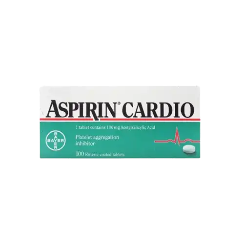 Aspirin Cardio 100mg Tablet 100s