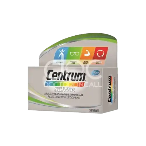 Centrum Silver Multivitamin-Multimineral + Lutein + Lycopene Tablet 30s
