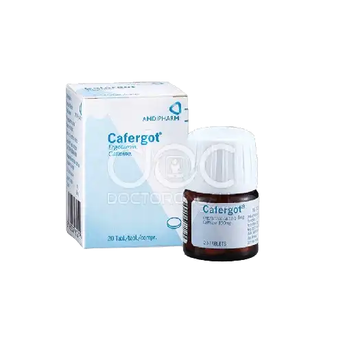 Cafergot (Caffeine + Ergotamine) Tablet 20s (Bottle)