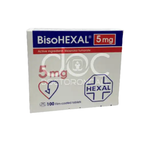 Bisohexal (Bisoprolol) 5mg Tablet 100s (Box)