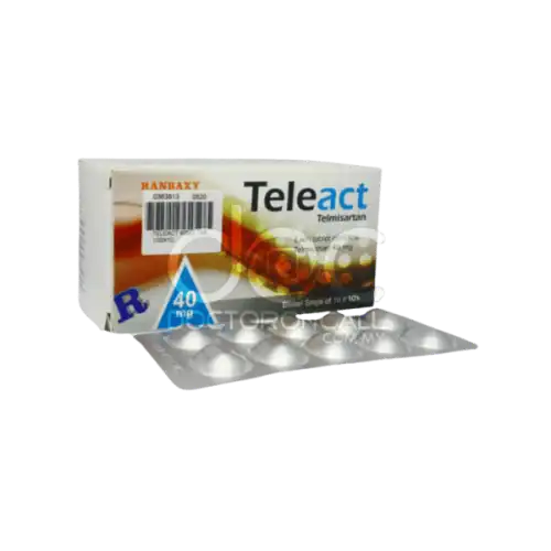 Teleact (Telmisartan) 40mg Tablet 10s (Strip)