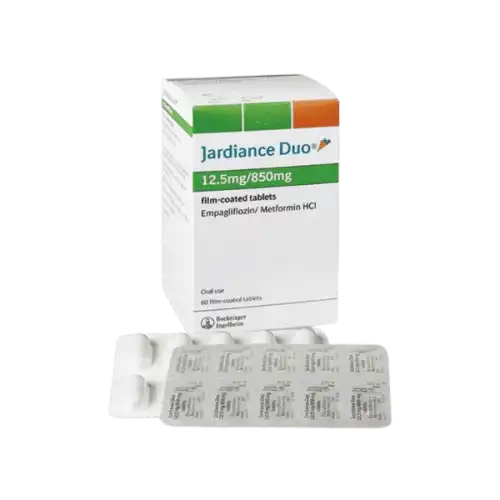 Jardiance Duo (Empagliflozin + Metformin) 12.5mg/850mg Tablet 60s (Box)