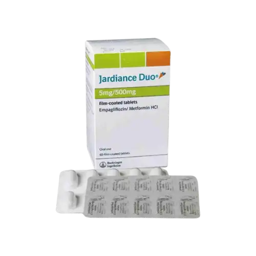 Jardiance Duo (Empagliflozin + Metformin) 5mg/500mg Tablet 60s (Box)