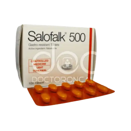 Salofalk (Mesalazine) 500mg GR Tablet 10s (Strip)