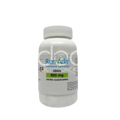 Renvela (Sevelamer Carbonate) 800mg Tablet 180s (Bottle)