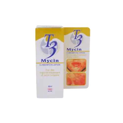 Hoe T3 Mycin (Clindamycin) 1.2% Lotion 30ml