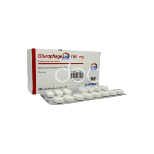 Glucophage XR (Metformin) 750mg Tablet 15s (strip)