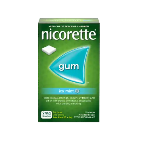 Nicorette Icymint (Nicotine) 2mg Gummy Tablet 105s (Box)
