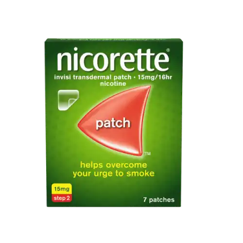 Nicorette 15mg/16H Transdermal Patch (Step 2) 7s