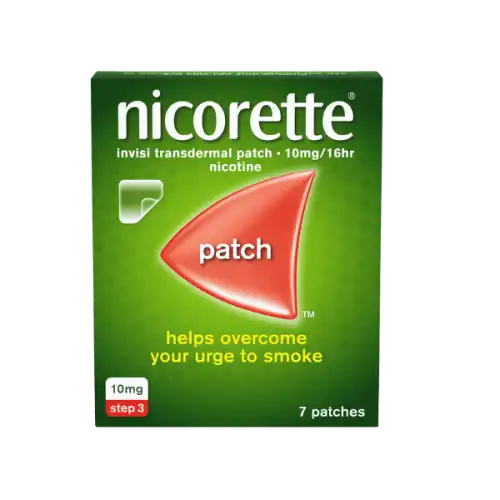 Nicorette 10mg/16H Transdermal Patch (Step 3) 7s