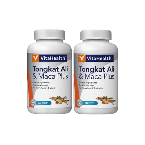 VitaHealth Tongkat Ali Maca Plus Capsule 60s x2